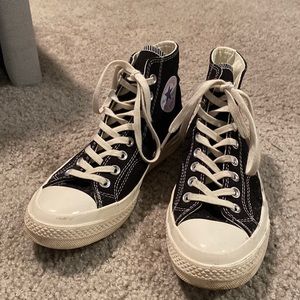 CDG converse high top